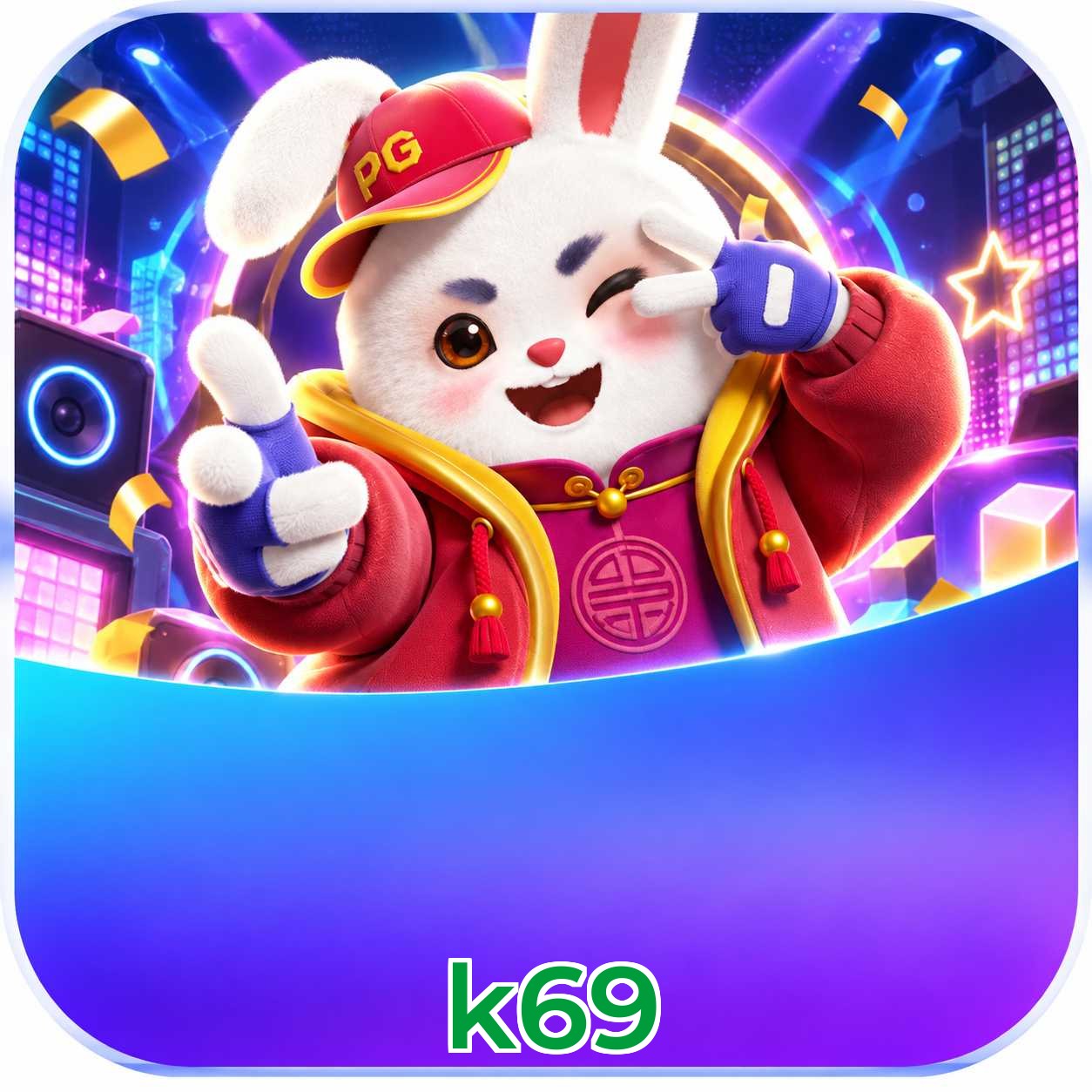 Plushie Frenzy rodando na plataforma k69